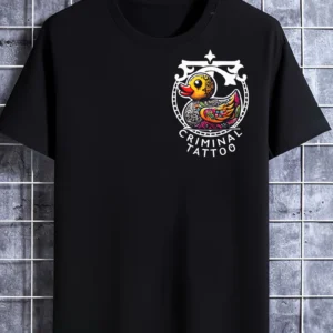 Tričko Don't Panic black