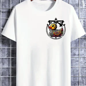 Tričko Don't Panic white